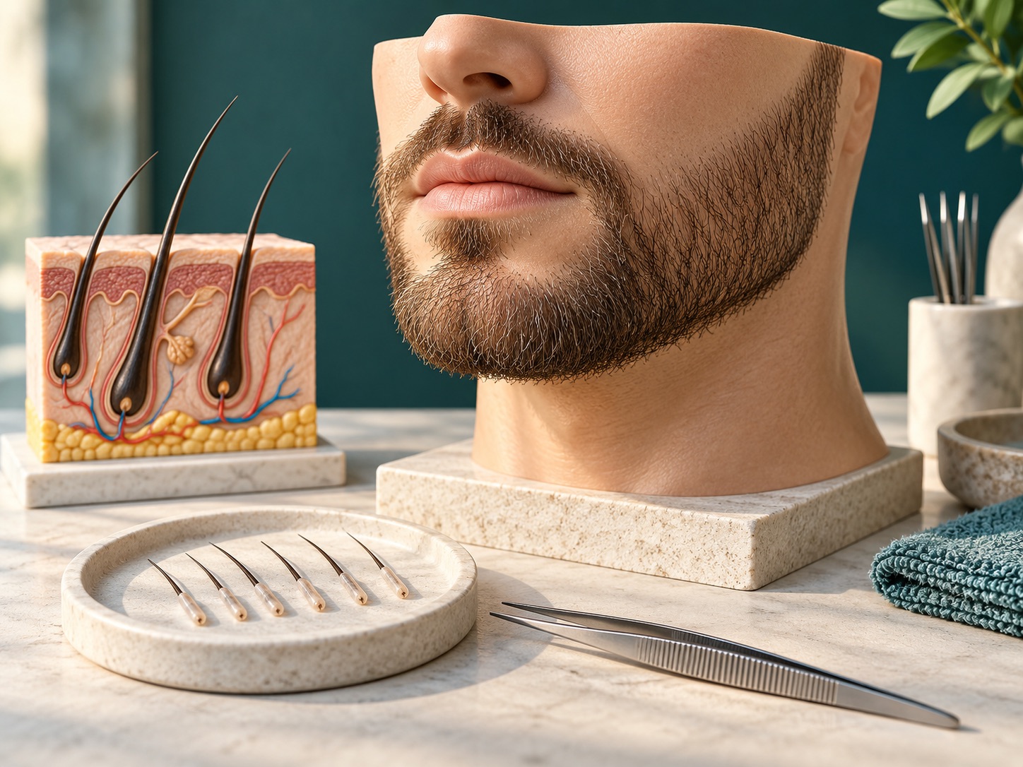 Illustrative image for Beard Transplant